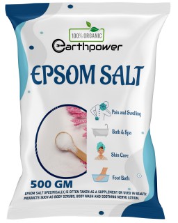   Epsom Bath Salt Crystal and Bath (500gm)