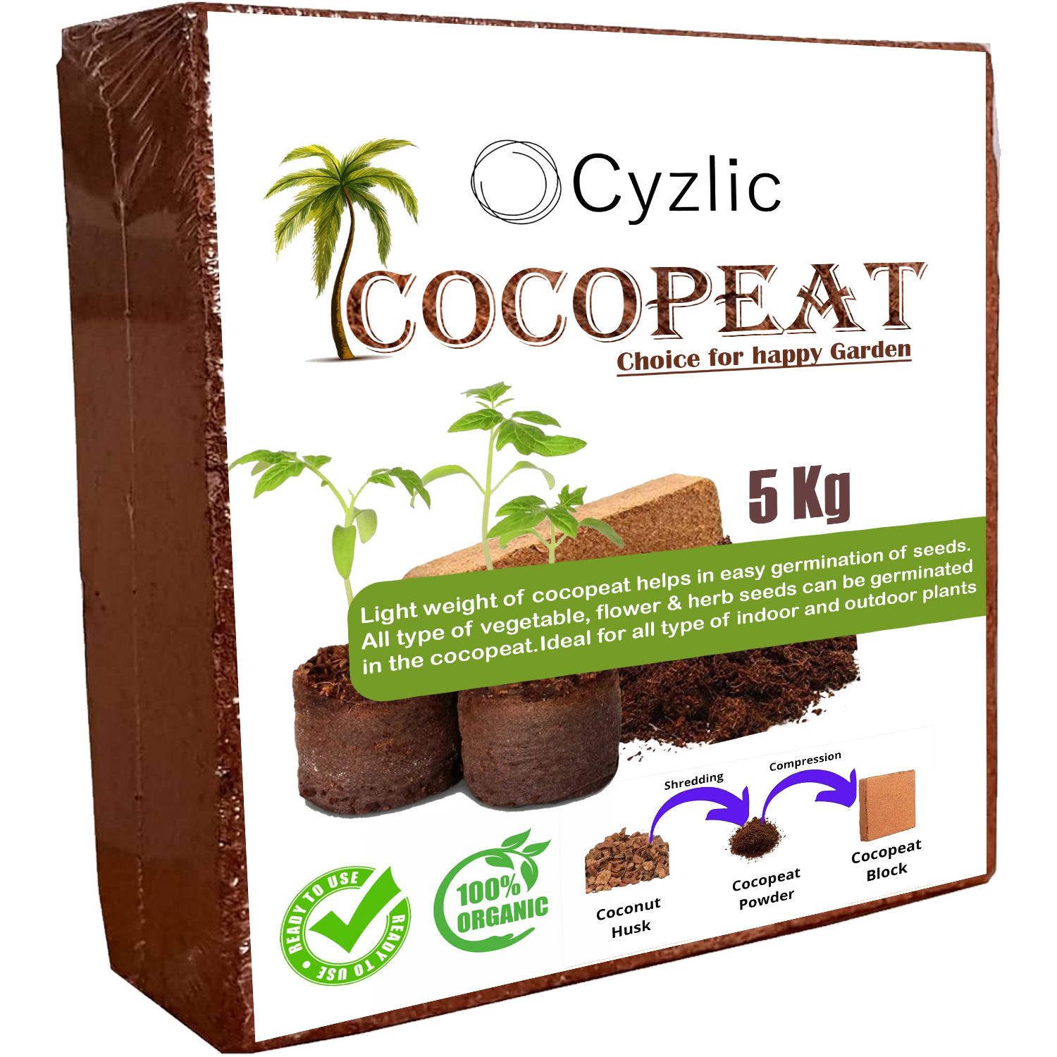 cocopeat for Plants 5kg