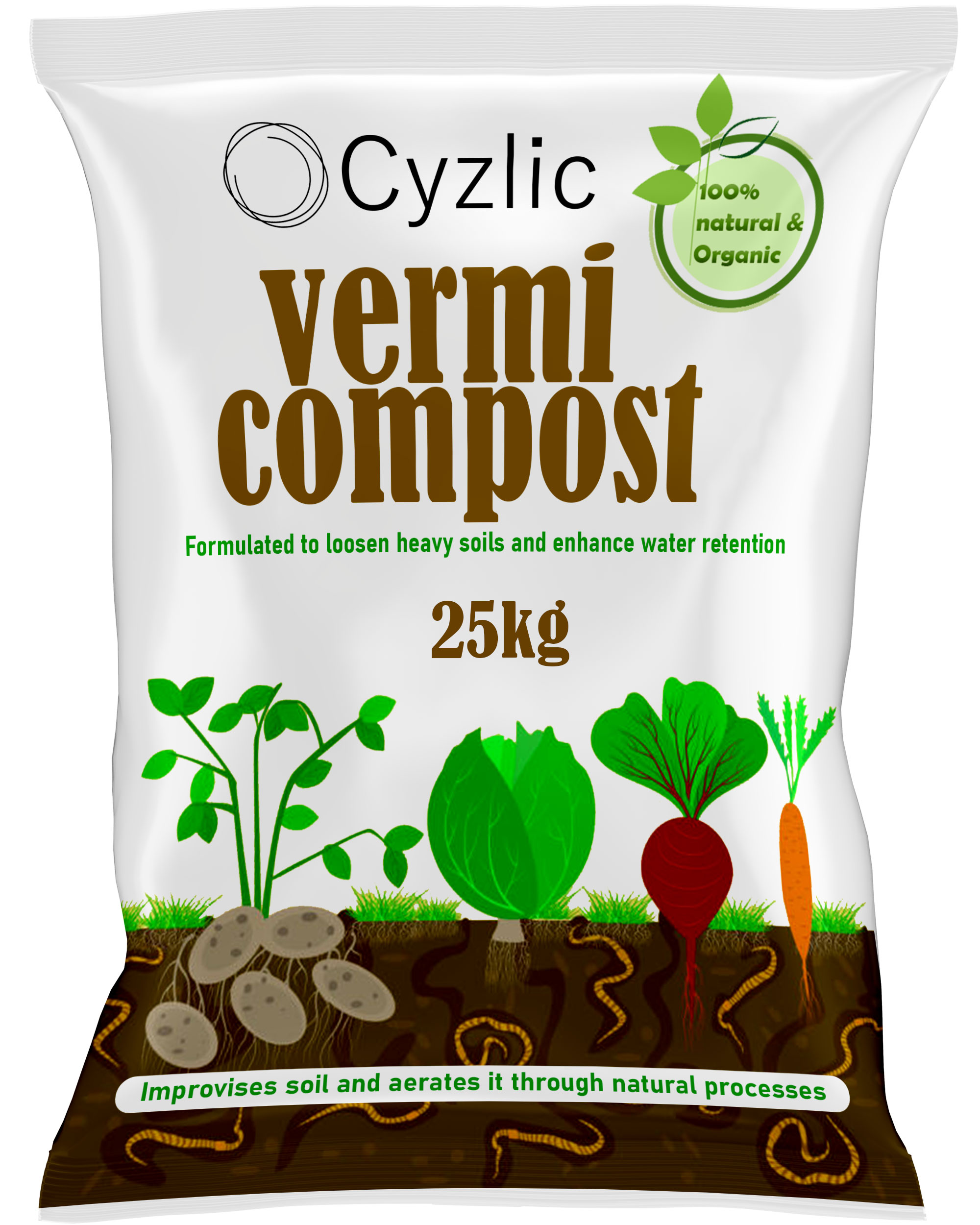 Vermicompost for Plants Vermicompost 25 kg