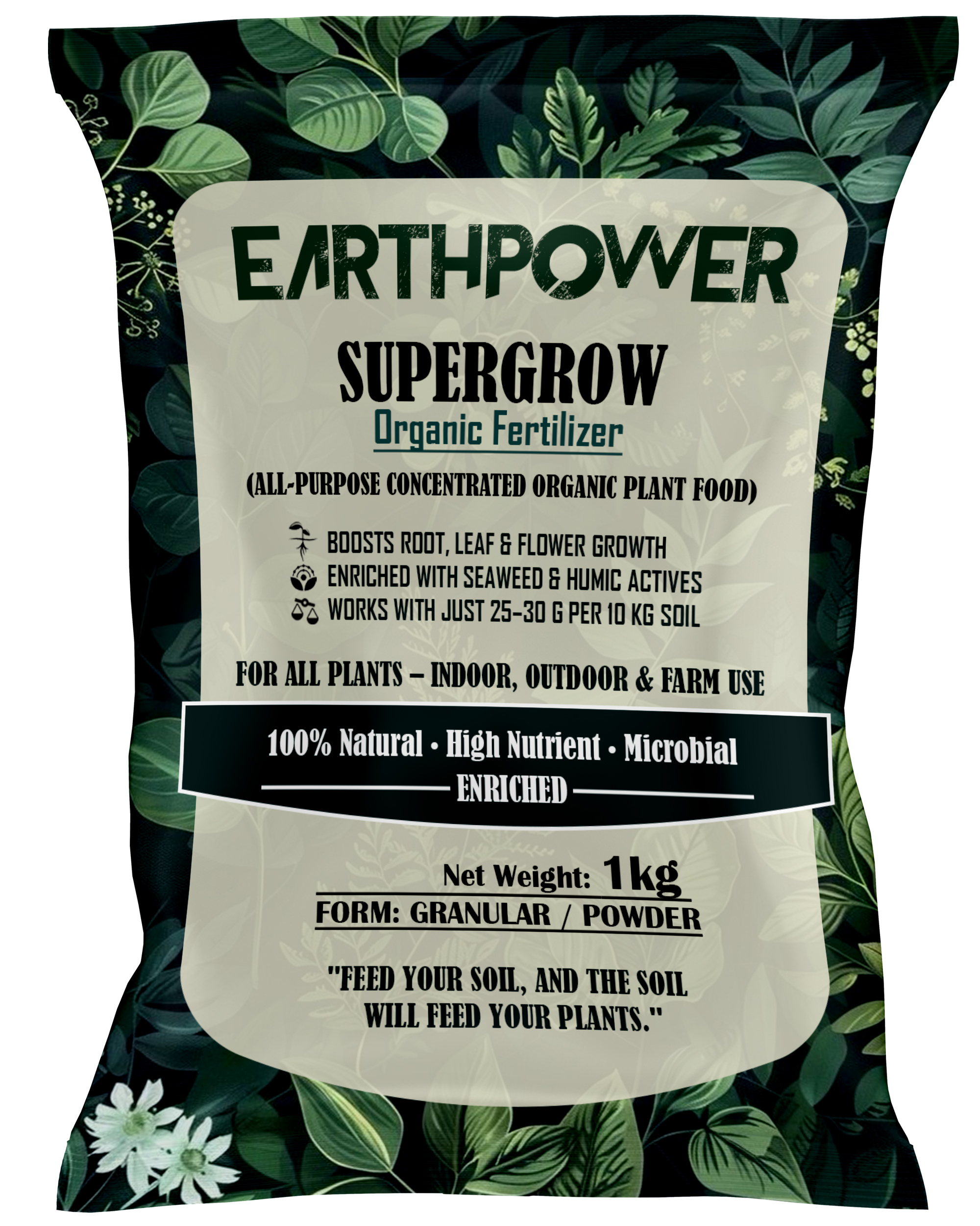 SuperGrow Organic Fertilizer 