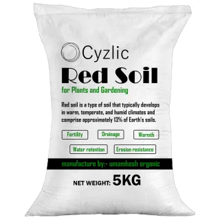Garden Red Soil for Plants - 5 Kg | Fertilizer for Plants | Manure for Home Gardening
