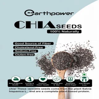 Chia Seeds 500g I Seeds for Eating | Seeds for Weight Management | Rich in Calcium, Protein & Fibre (Pack of 1)