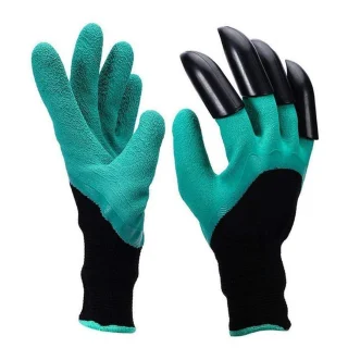 Earth Power Garden Gloves for Gardening | Durable Protective Hand Gloves with Comfortable Grip | Reusable Gloves for Planting, Weeding, Digging, Pruning & Outdoor Garden Work