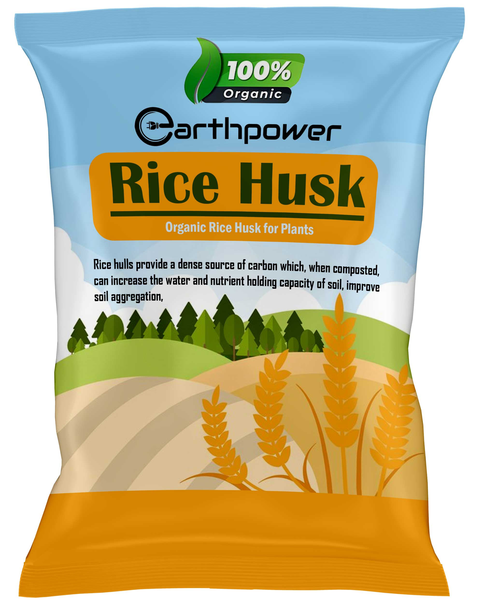 Rice Husk for Plants 